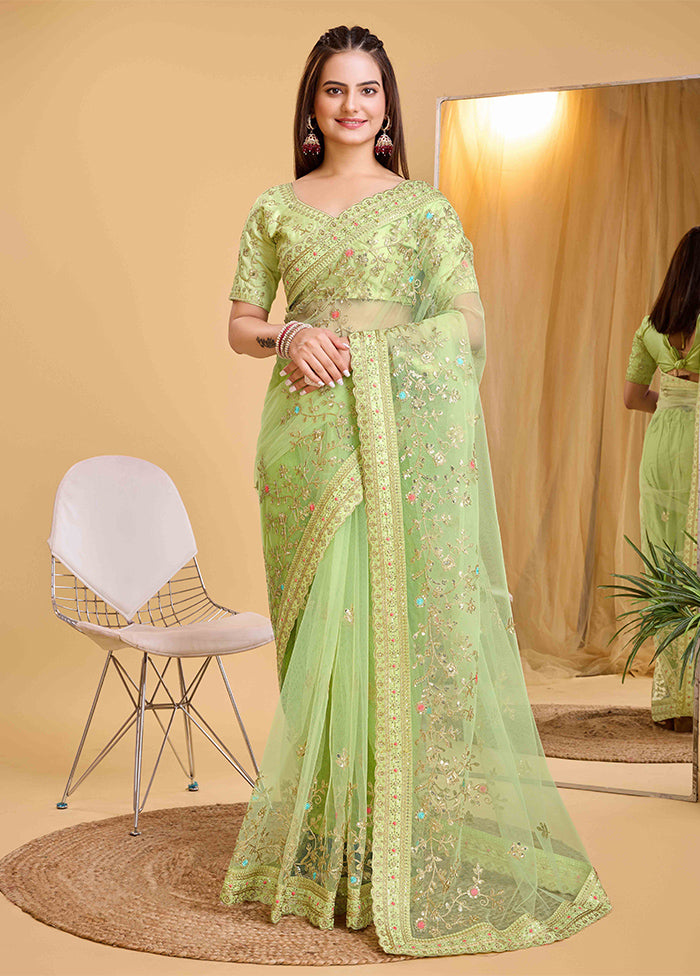 Net Saree Light Saree With Designer Blouse Net Saree Matching