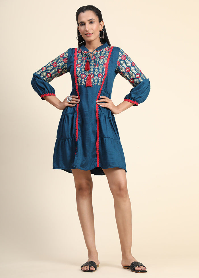 Rama Readymade Viscose Dress - Indian Silk House Agencies