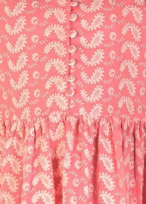 Pink Pure Cotton Indian Dress