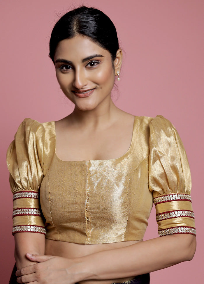 golden blouse fancy