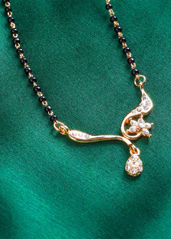 Gold Plated Alluring Mangalsutra - Indian Silk House Agencies