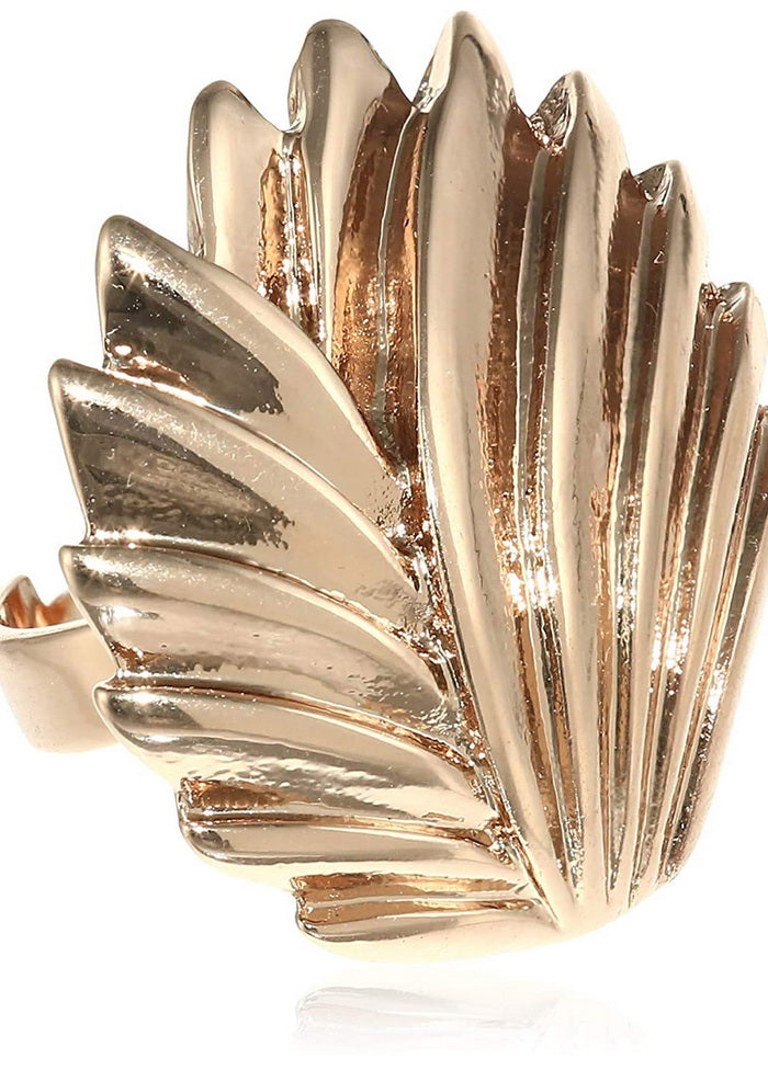 Estelle Fashion Rose gold Plated modern Cacti Ring for Women - Indian Silk House Agencies
