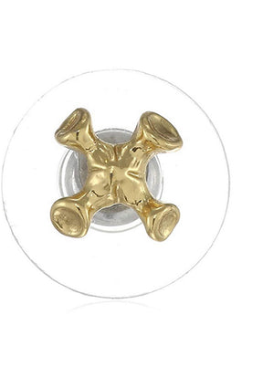 Estele 24K Gold plated earrings - Indian Silk House Agencies