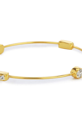 Estele Gold Toned Bracelet - Indian Silk House Agencies