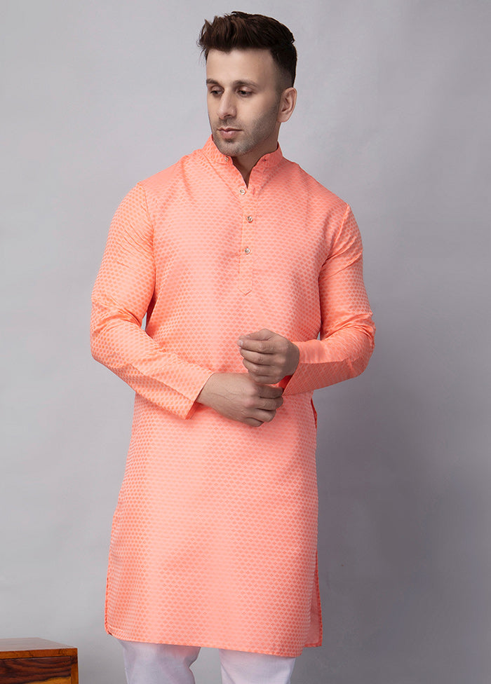 2 Pc red Viscose Kurta Pajama Set