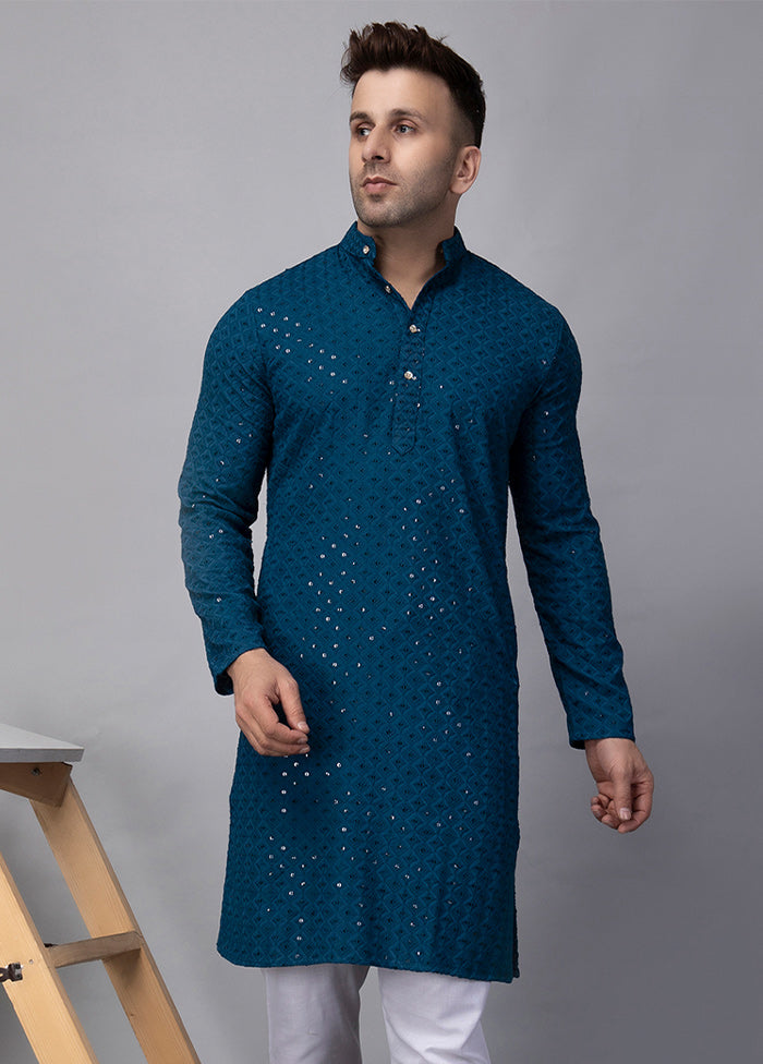 2 Pc Green Viscose Kurta Pajama Set