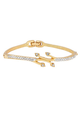 Estele Gold and Silver Plated Bracelet - Indian Silk House Agencies