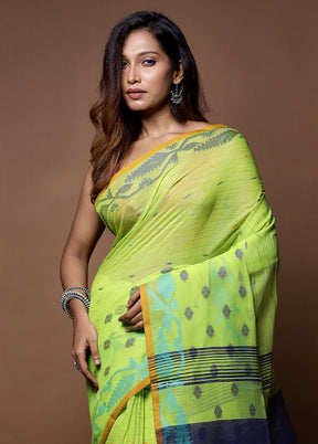 Green Matka Silk Saree With Blouse Piece - Indian Silk House Agencies