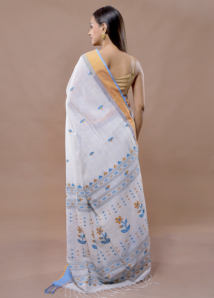 Multicolor Matka Silk Saree With Blouse Piece