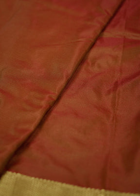 Orange Kanjivaram Silk Saree With Blouse Piece - Indian Silk House Agencies