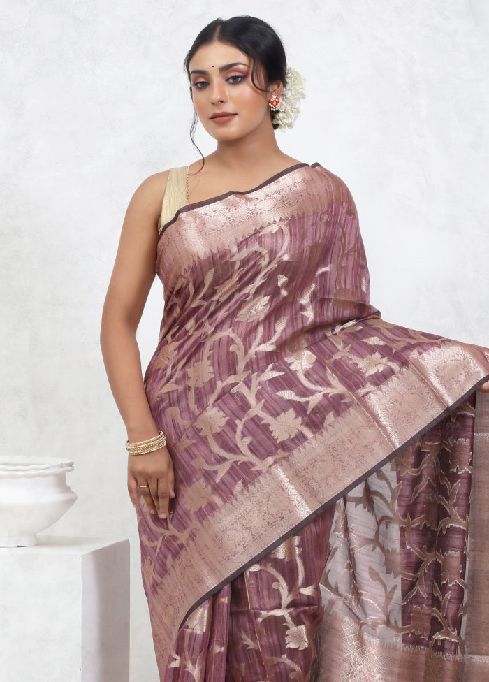 Pink Cotton Saree With Blouse Piece - Indian Silk House Agencies