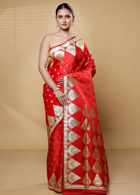 Red & Green Banarasi Duo Combo