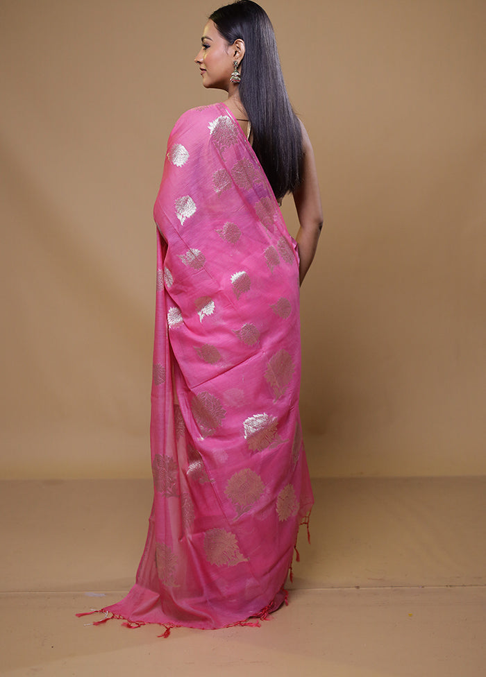 Pi Cotton Saree With Blouse Piece