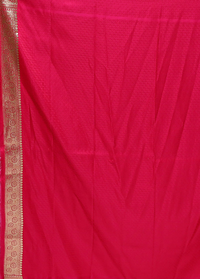 Grey Tanchoi Silk Saree With Blouse Piece