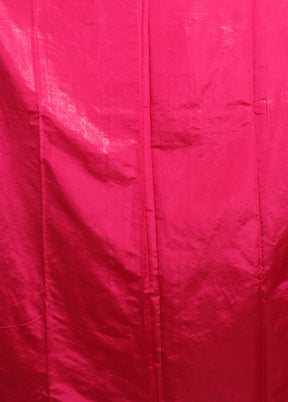 Pink Tissue Silk Saree With Blouse Piece