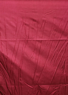 White Dupion Silk Saree With Blouse Piece