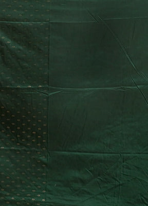 Green Dupion Silk Saree With Blouse Piece