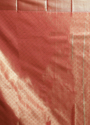 Gold Tissue Silk Saree With Blouse Piece