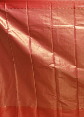 Gold Tissue Silk Saree With Blouse Piece