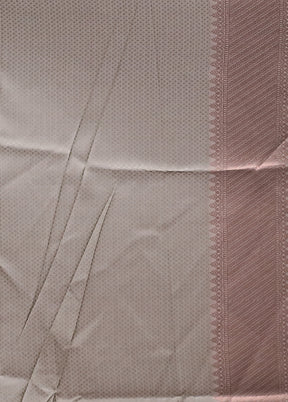 Pink Dupion Silk Saree With Blouse Piece