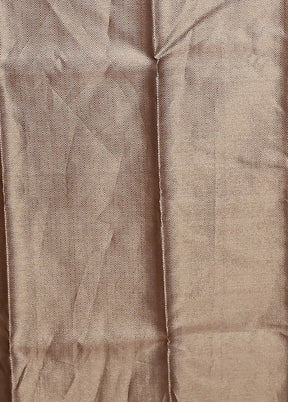 Purple Kora Silk Saree With Blouse Piece