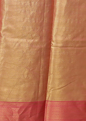 Green Organza Saree With Blouse Piece