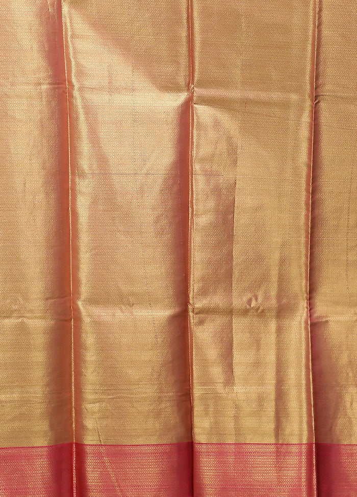 Green Organza Saree With Blouse Piece