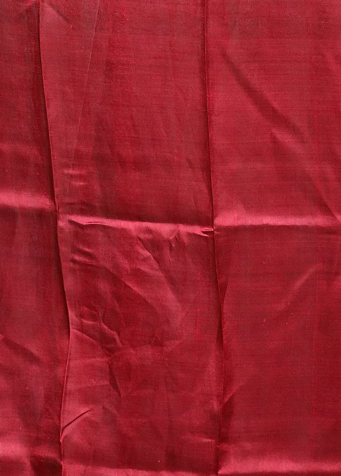 Pink Printed Pure Silk Saree Without Blouse Piece