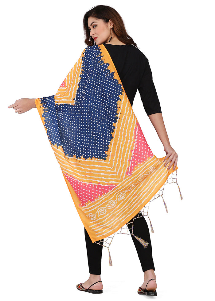 Multicolor Cotton Designer Digital Printed Work Dupatta