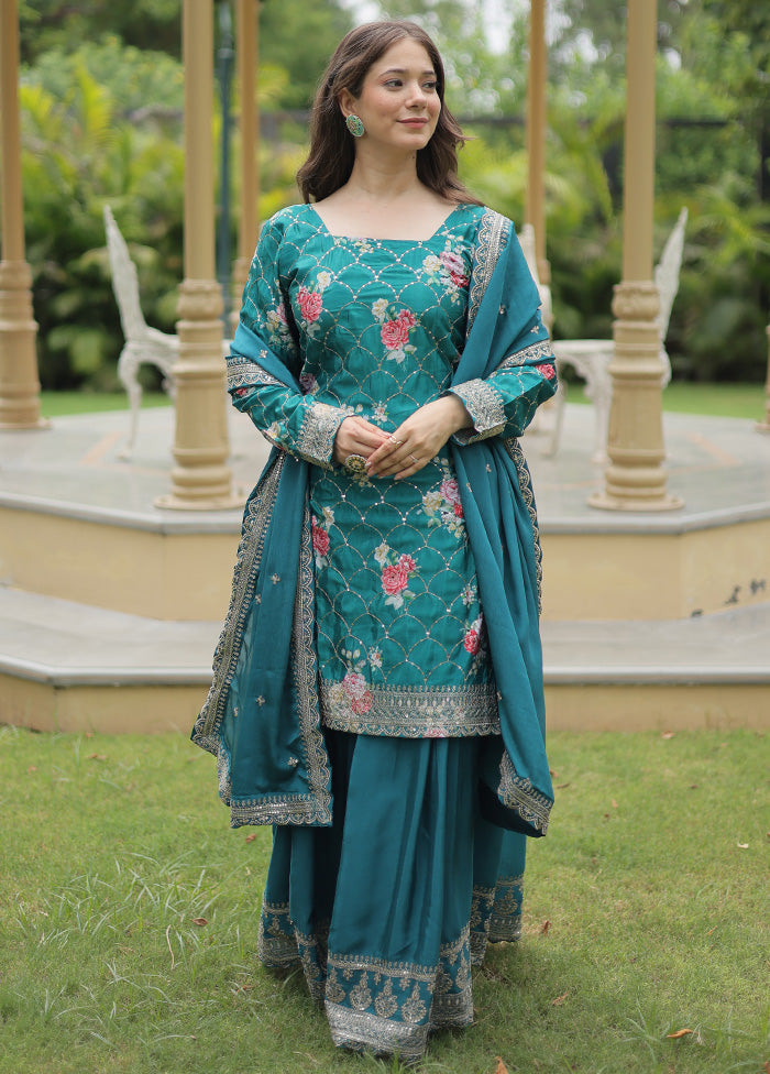 3 Pc Rama Readymade Silk Suit Set