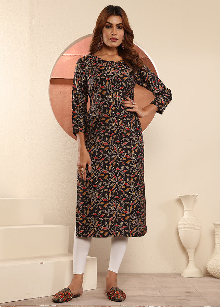 Black Readymade Viscose Kurti