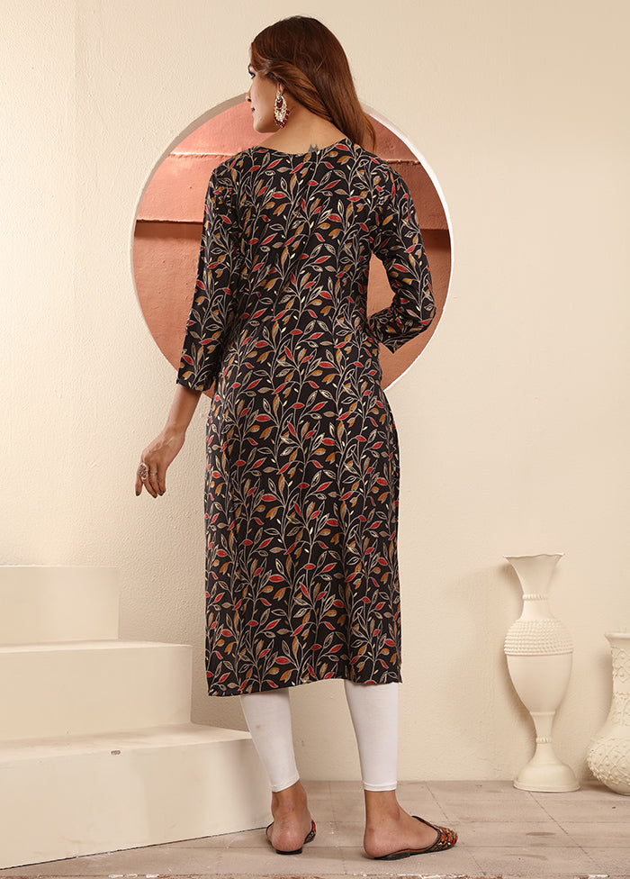 Black Readymade Viscose Kurti