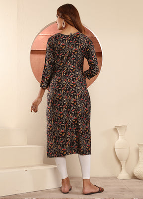 Black Readymade Viscose Kurti