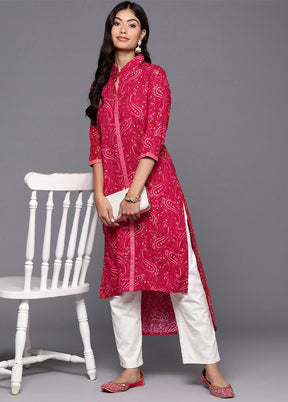 Pink Readymade Viscose Kurti