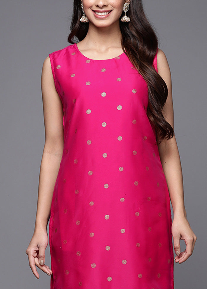 Pink Readymade Polyester Tunic