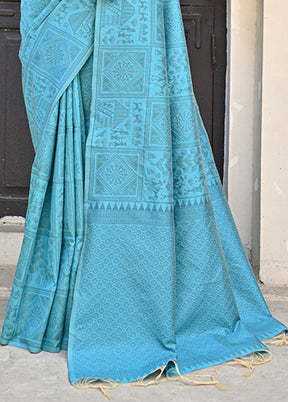 Firoza Dupion Silk Saree With Blouse Piece