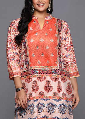 Multicolor Readymade Velvet Kurti