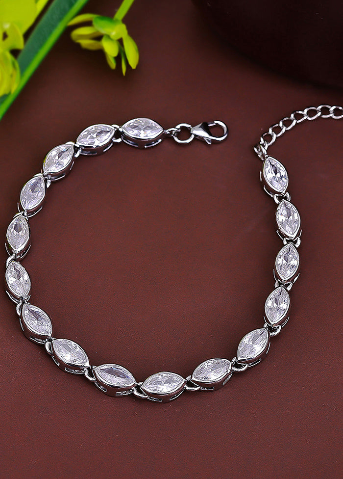 925 Sterling Silver Glossy Bracelet