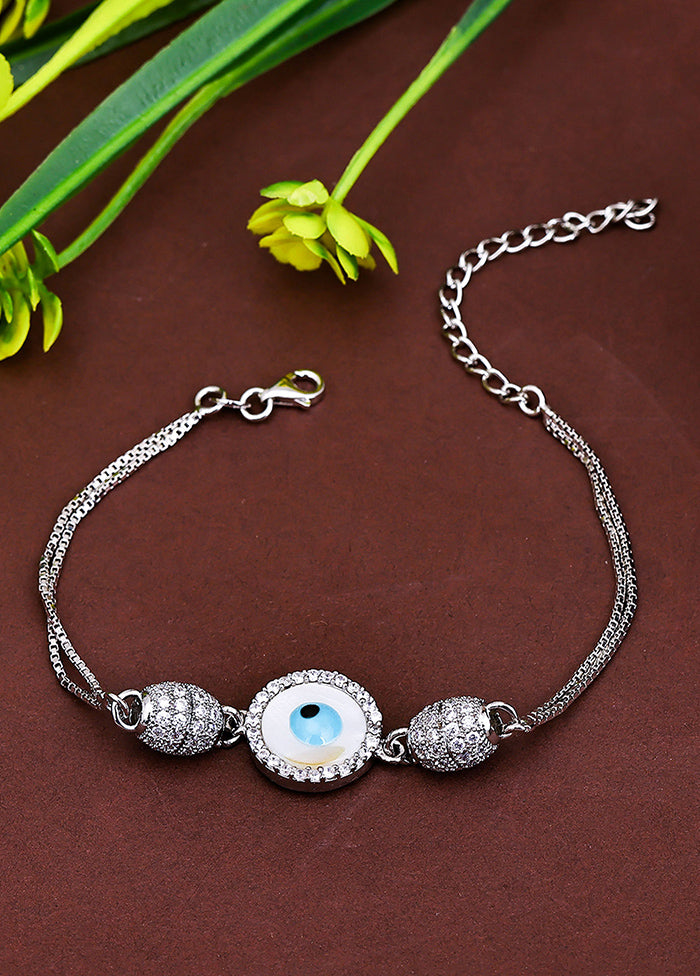 925 Sterling Silver Glossy Bracelet