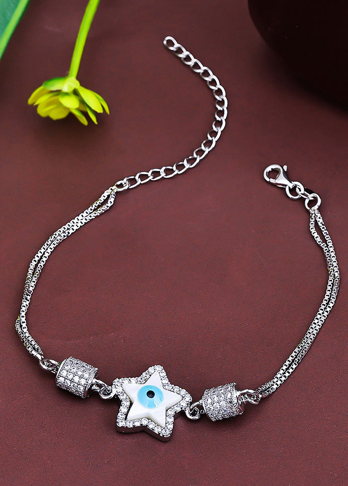 925 Sterling Silver Glossy Bracelet