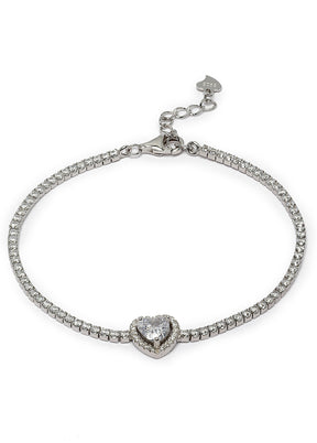 925 Sterling Silver Glossy Bracelet