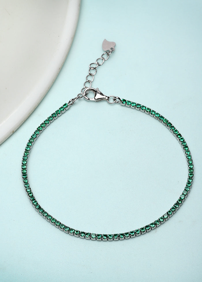 925 Sterling Silver Glossy Bracelet