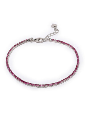 925 Sterling Silver Glossy Bracelet