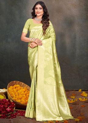 Multicolor Cotton Saree With Blouse Piece