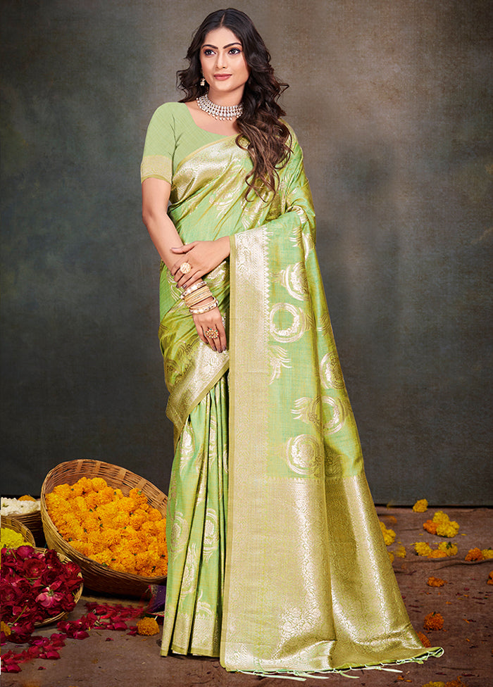 Multicolor Cotton Saree With Blouse Piece