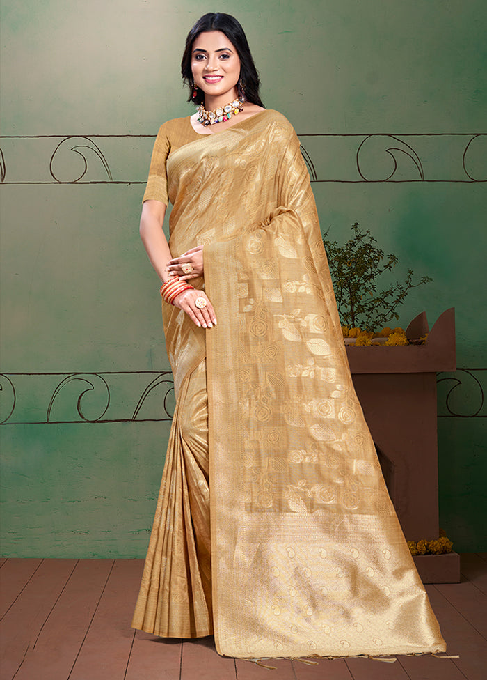 Multicolor Cotton Saree With Blouse Piece