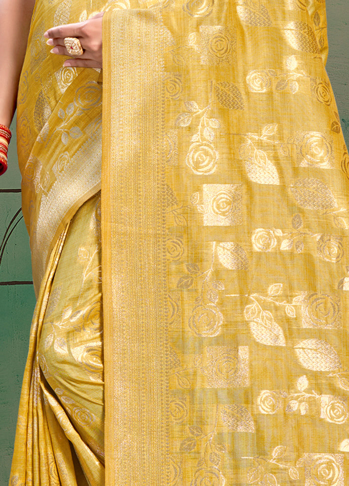 Multicolor Cotton Saree With Blouse Piece