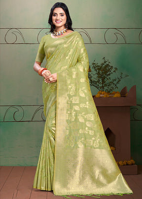 Multicolor Cotton Saree With Blouse Piece