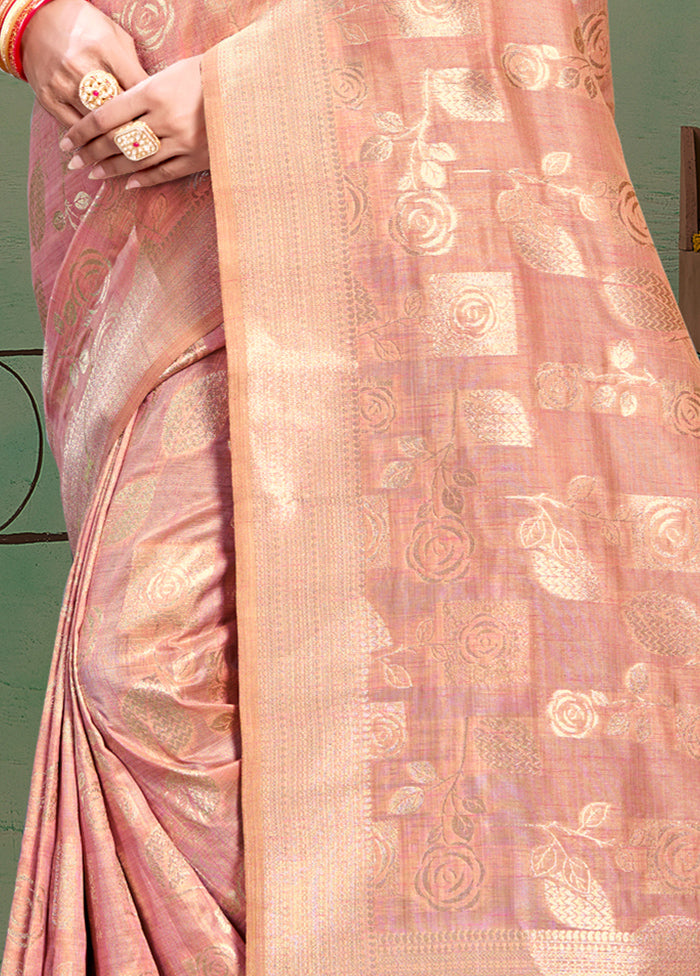 Multicolor Cotton Saree With Blouse Piece