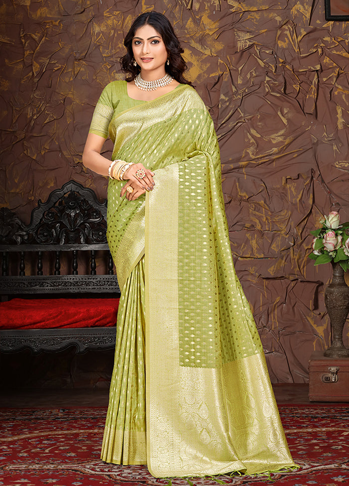 Multicolor Cotton Saree With Blouse Piece